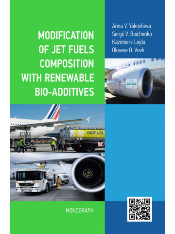 Modification of jet fuels composition with renewable bio-additives.