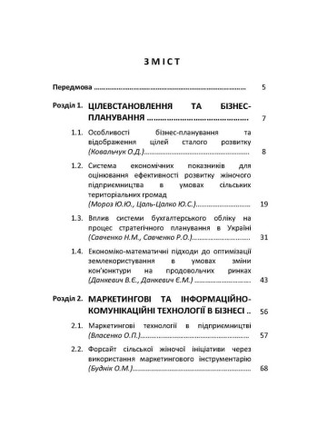 Розвиток сільського жіночого підприємництва