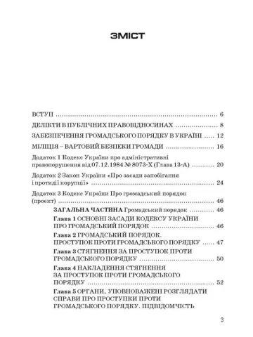 Охорона громадського порядку.