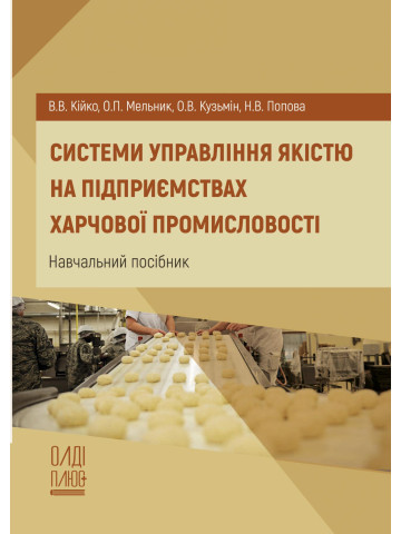 Системи управління якістю на підприємствах харчової промисловості