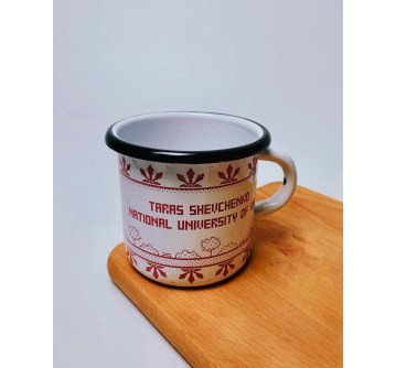 Чашка металева емаль