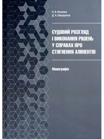 Судовий розгляд і виконання рішень у справах про стягнення аліментів