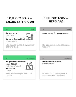 Картки для вивчення - Phrasal Verbs