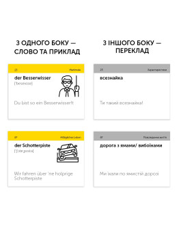 Картки для вивчення Deutscher Slang