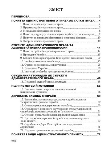 Адміністративне право України. Для підготовки до іспитів