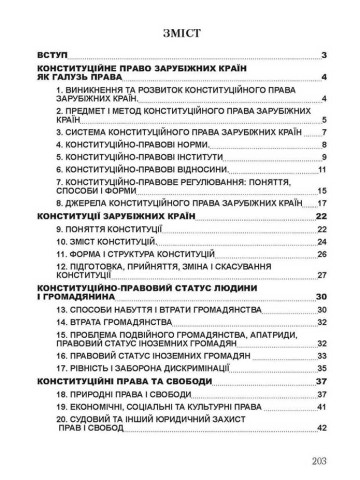 Конституційне право зарубіжних країн. Для підготовки до іспитів