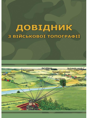 Довідник з військової топографії. (Кольорова)