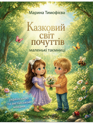 Казковий світ почуттів: маленікі таємниці (для розвитку емоційного інтелекту). Книга для дітей. Повнокольорове видання українською та англійською мовами