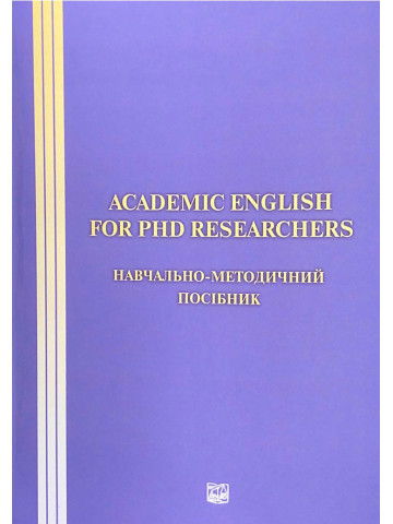 ACADEMIC ENGLISH FOR PHD RESEARCHERS