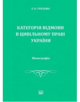 Категорія відмови в цивільному праві України
